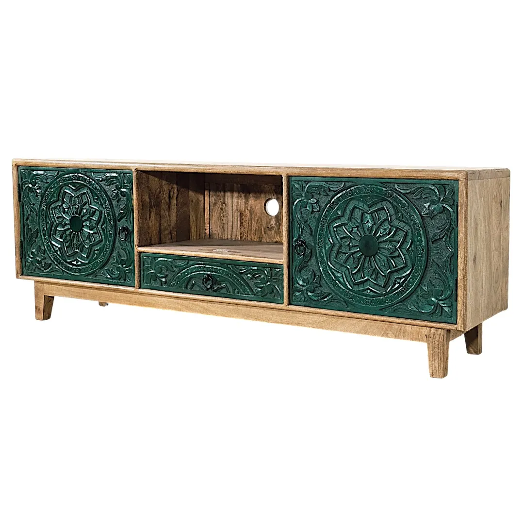 L'Artiste Emerald Mandala Media Console