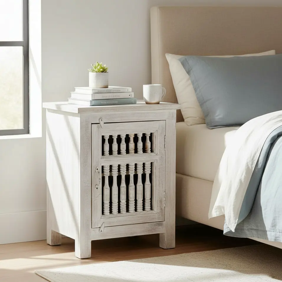 The Foundry Spindle Nightstand