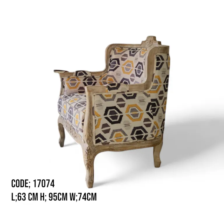 The Louis XVI Geometric Armchair