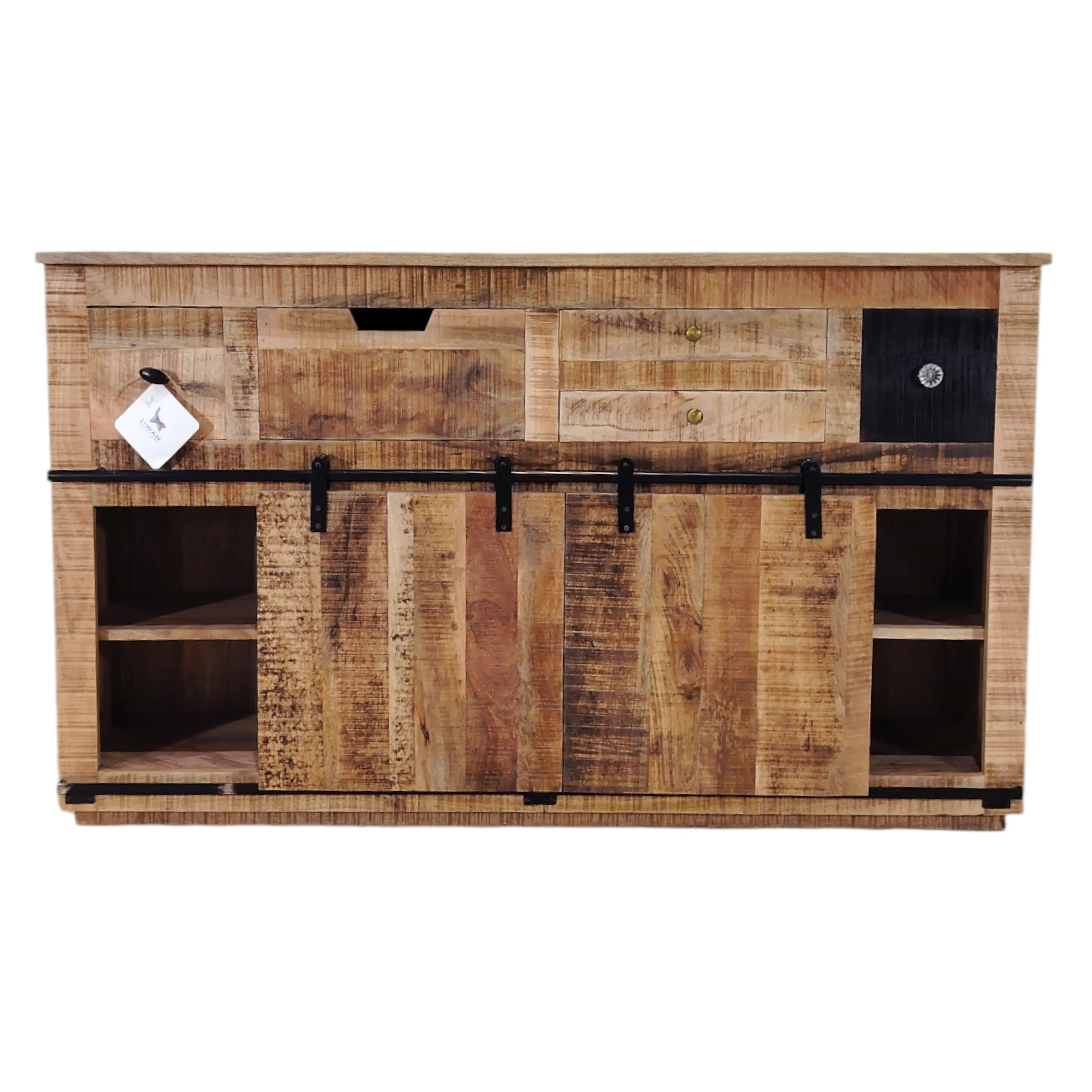 RUSTIC Wood Sideboard