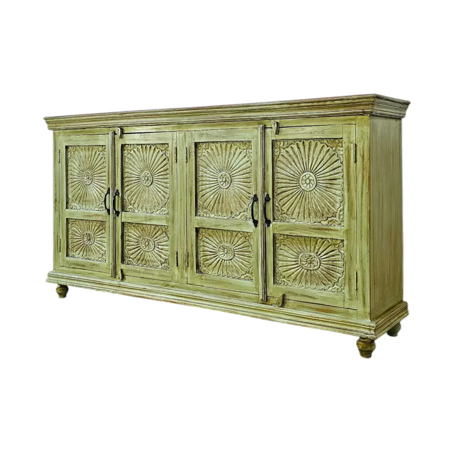 AURELIA Carved Soleil Sideboard