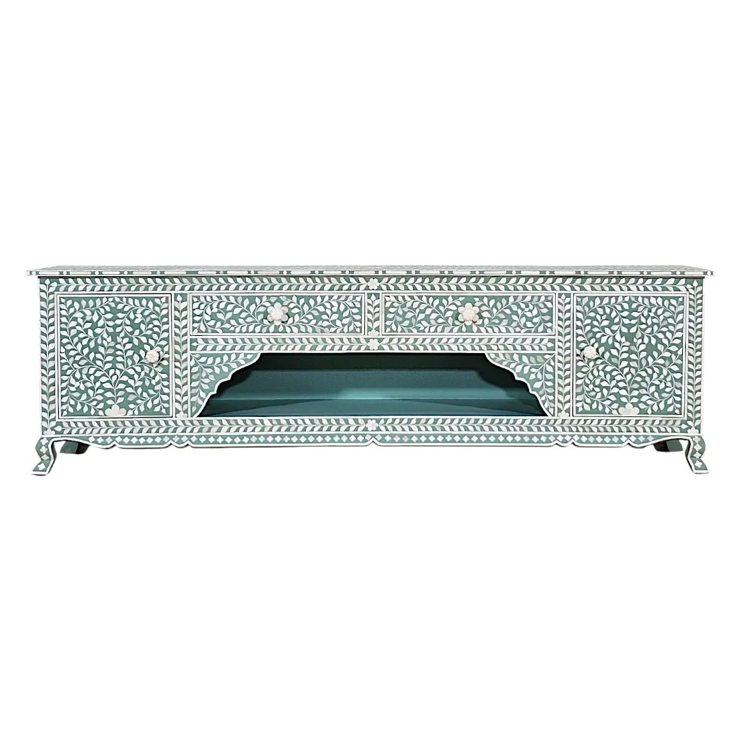 The Botanical Bloom Entertainment Center