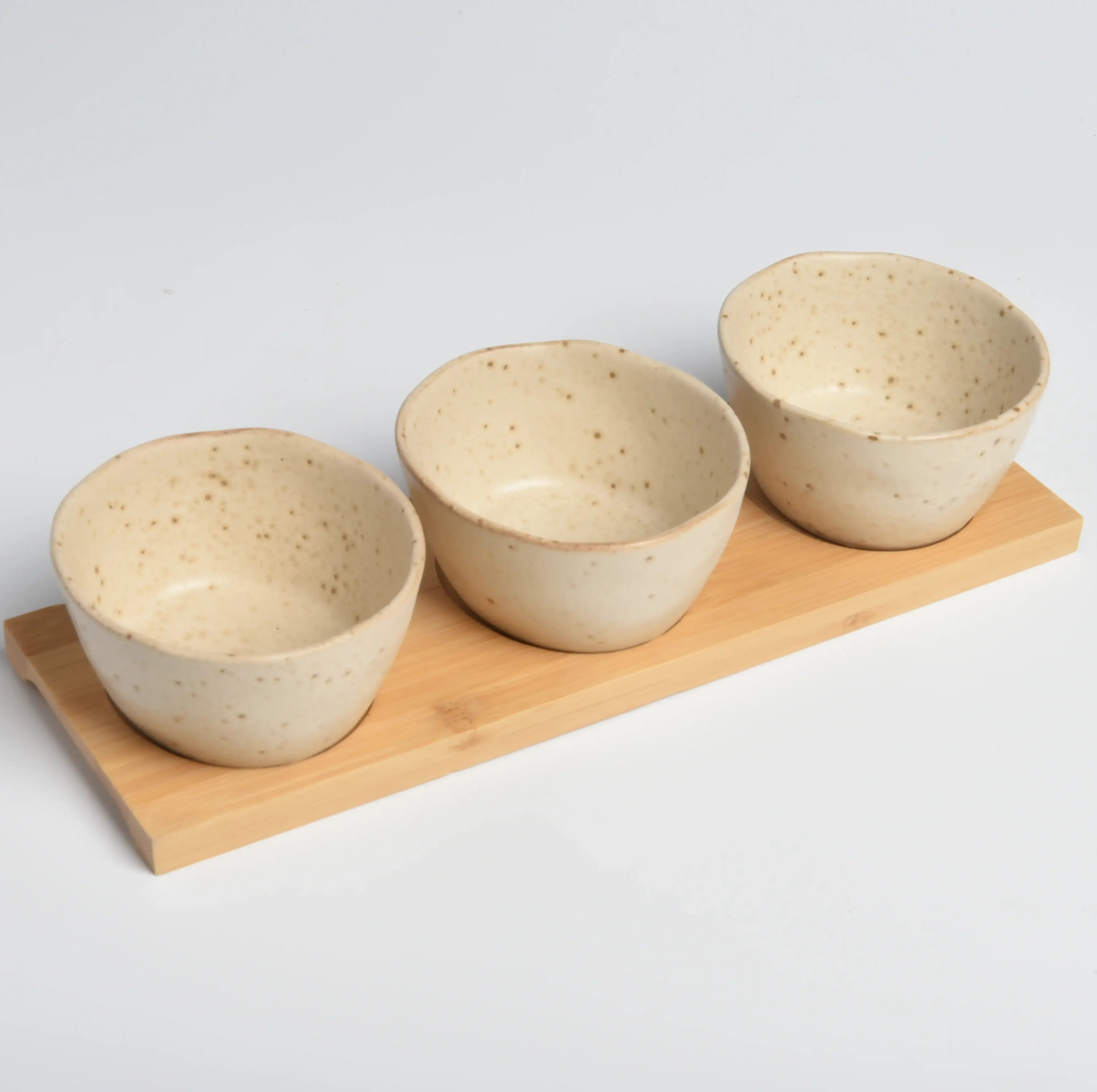 Sand Dipped 4-Piece Condiment Set