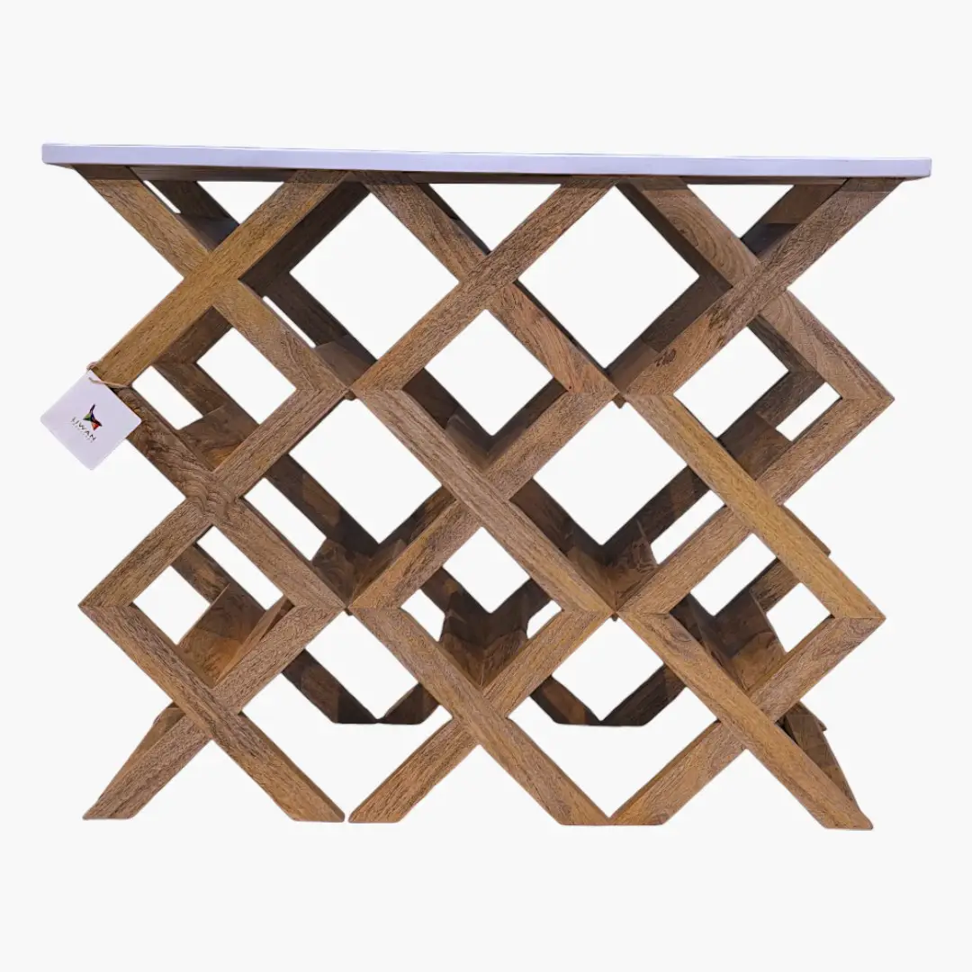 Diamond Wine Cube | Modern Bar Table