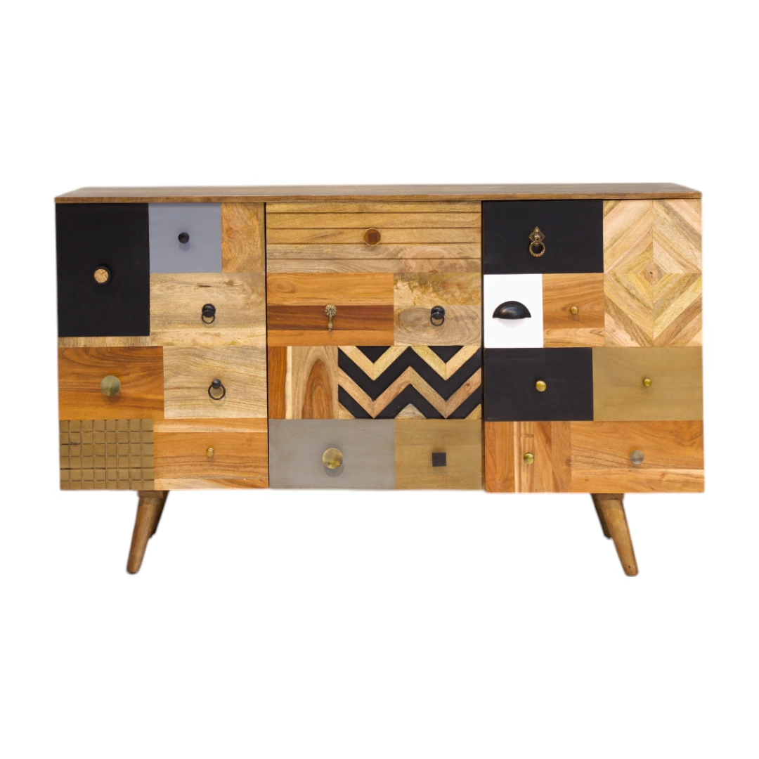 Artisanal Mosaic Credenza