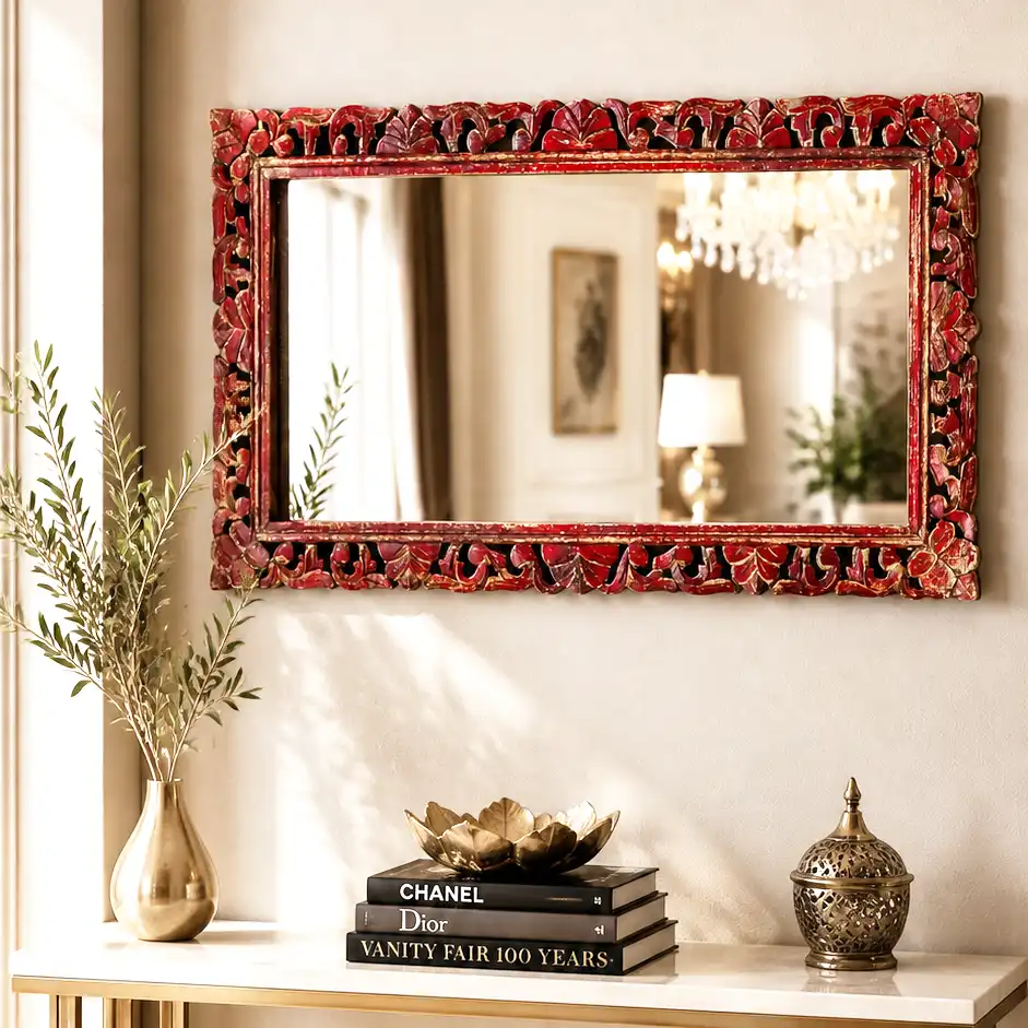 The Seville Arabesque Foliage Mirror