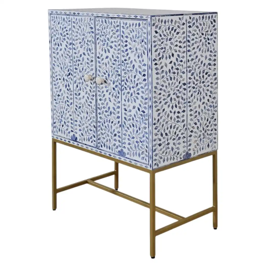 Al-Lawa'ih Bone Inlay Cabinet