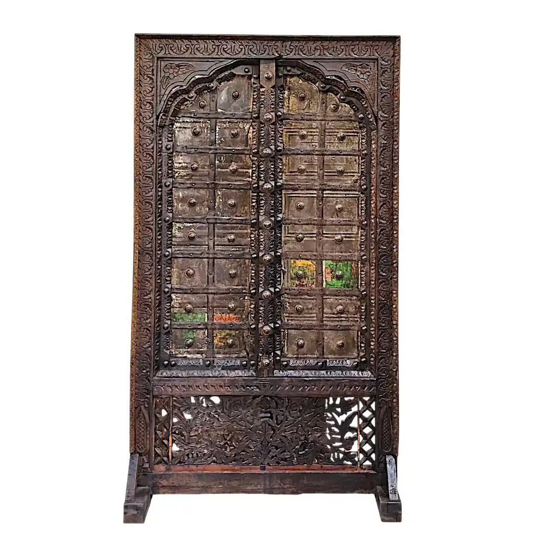 The 19th C. Indian Fort Screen