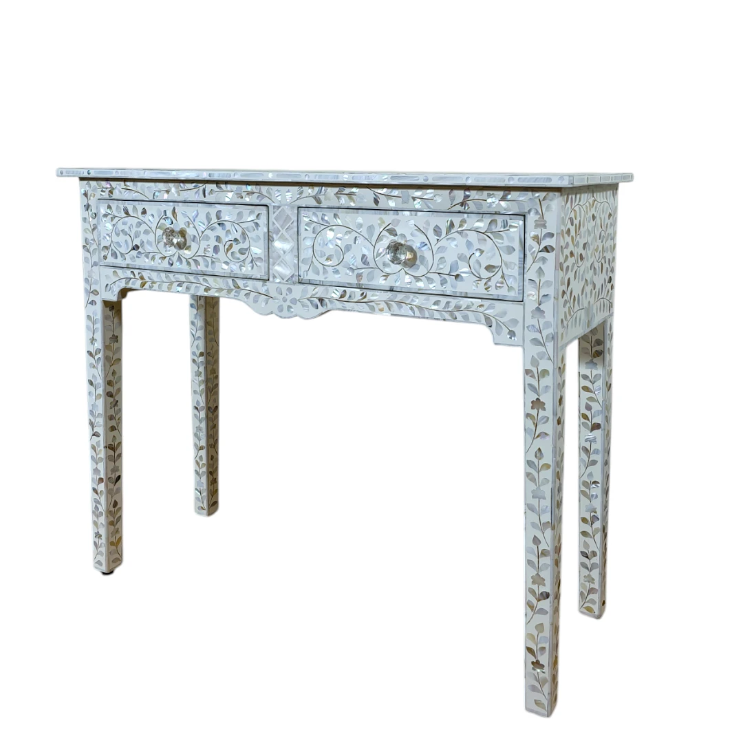 AURELIA Mother-of-Pearl Inlay Console
