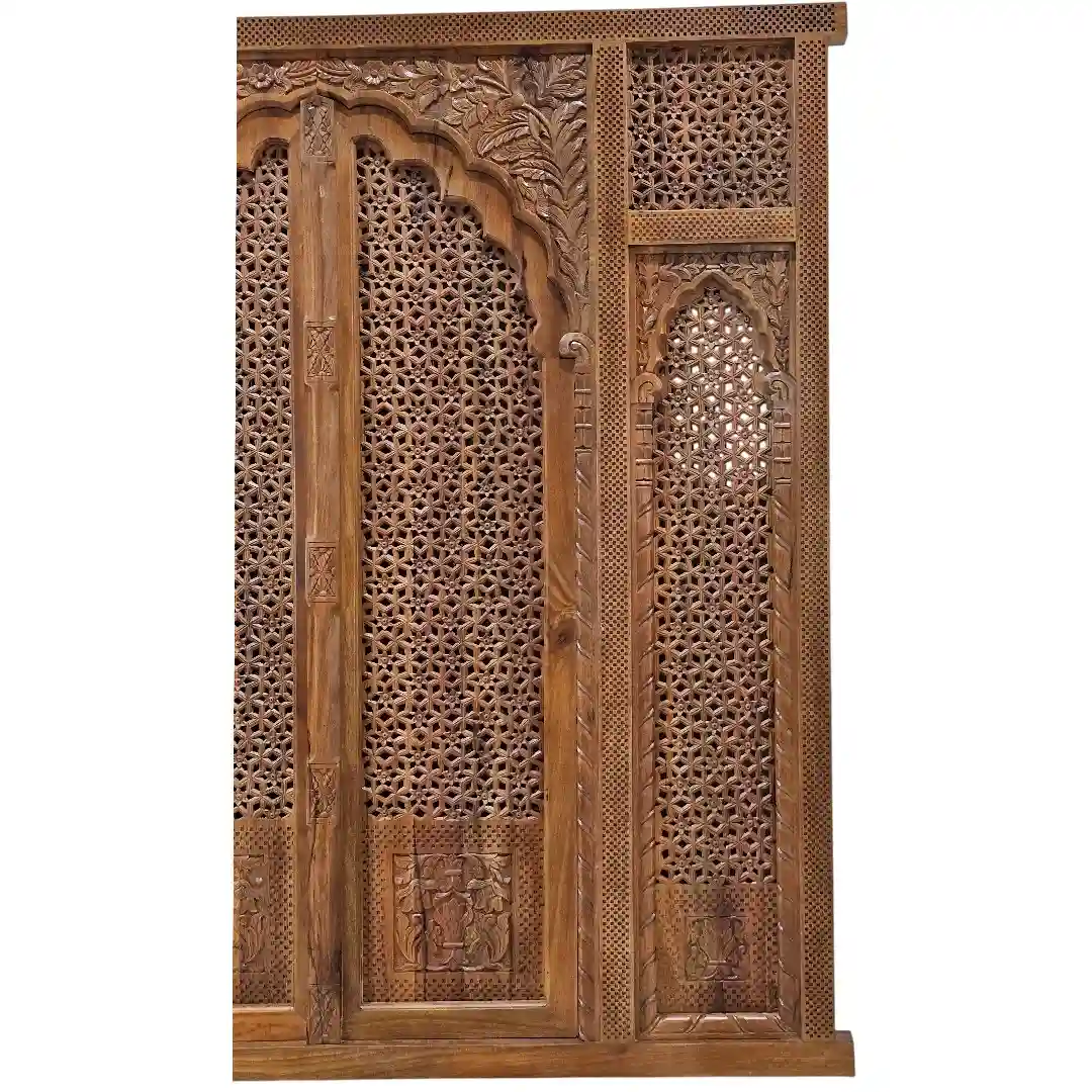 Silk Road Traditional Gateway Hand-Carved Door