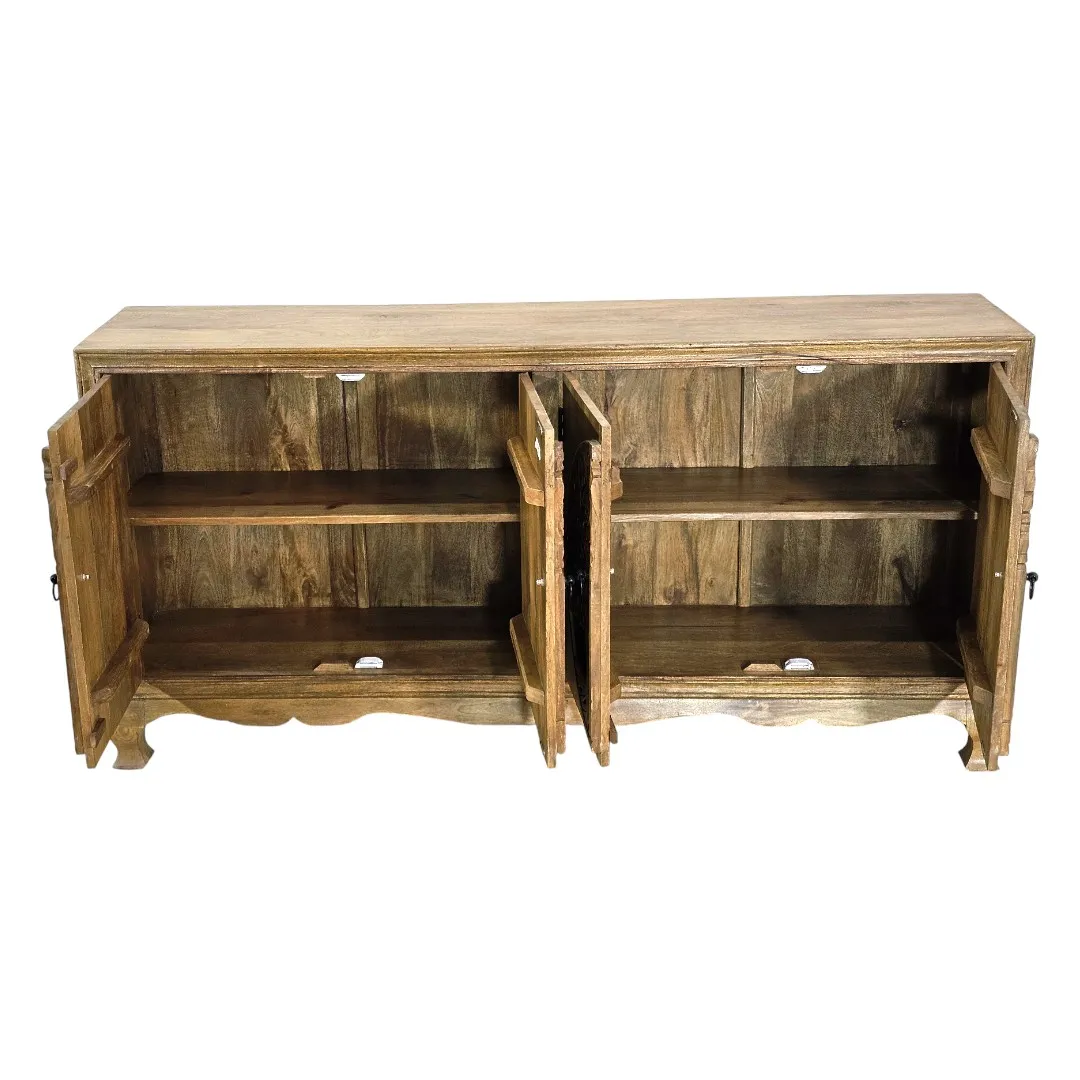 Kalpavriksha Sacred Tree Carved Sideboard