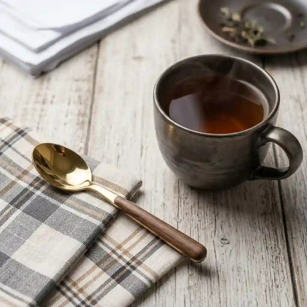 Gold Lustre Tea Spoon