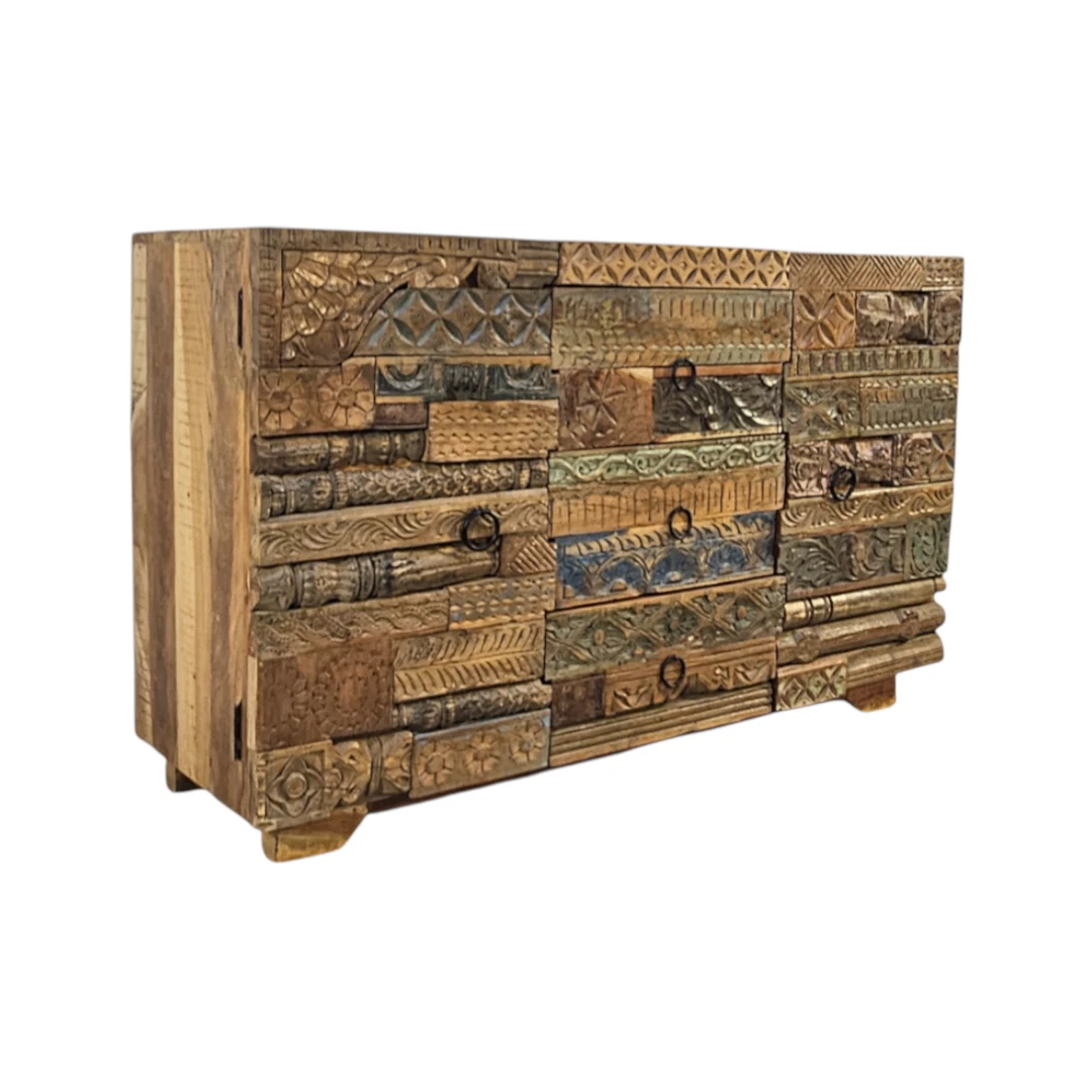 Carved Heritage Storage Sideboard