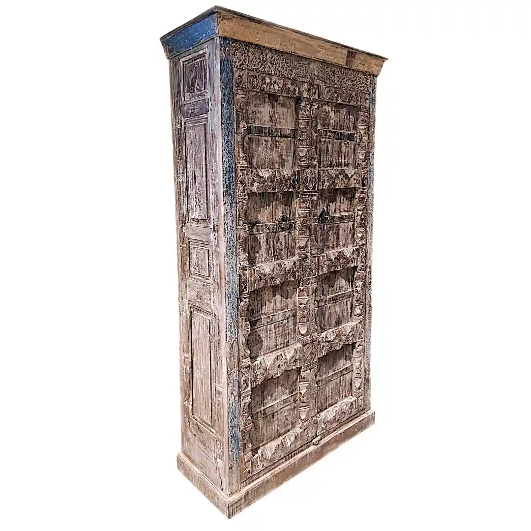 The Castillon Reclaimed Carved Armoire