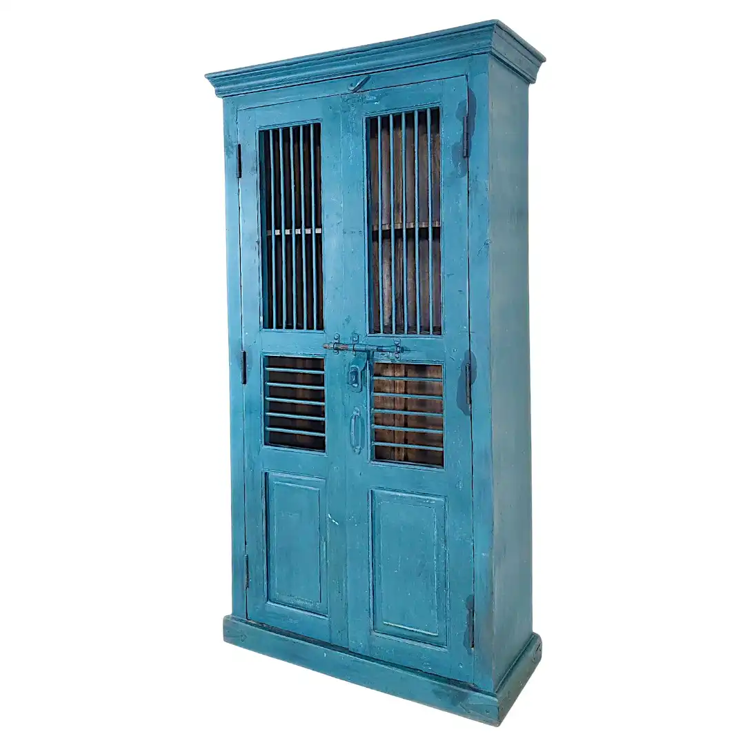 The Tropical Modern Iron & Wood Cabinet