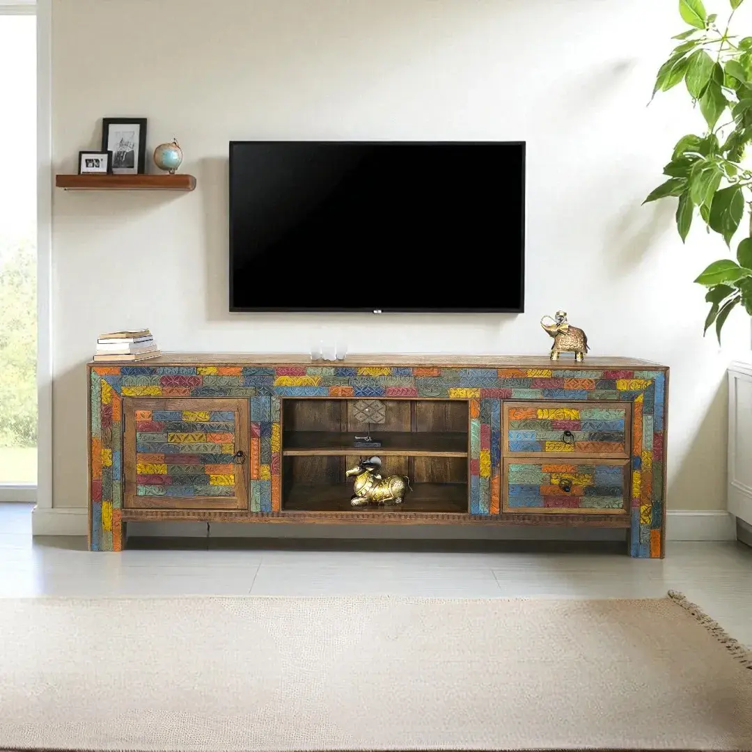 Kaleidoscope Artisan Revival Entertainment Console