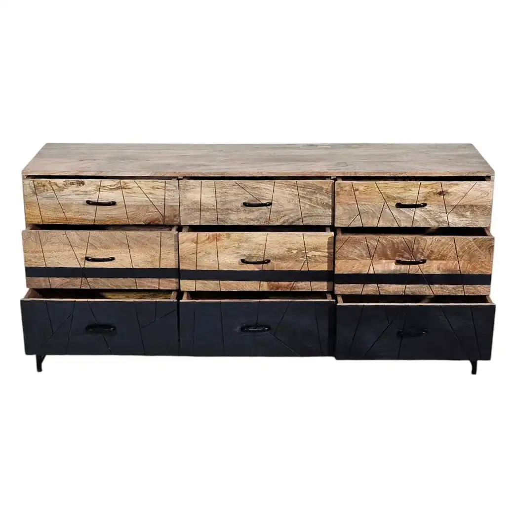 The Axis Dual-Tone Mango Wood Dresser