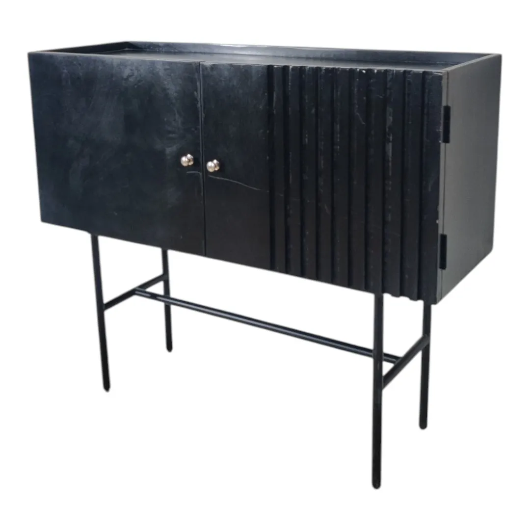 The Kariga Japandi Slatted Console