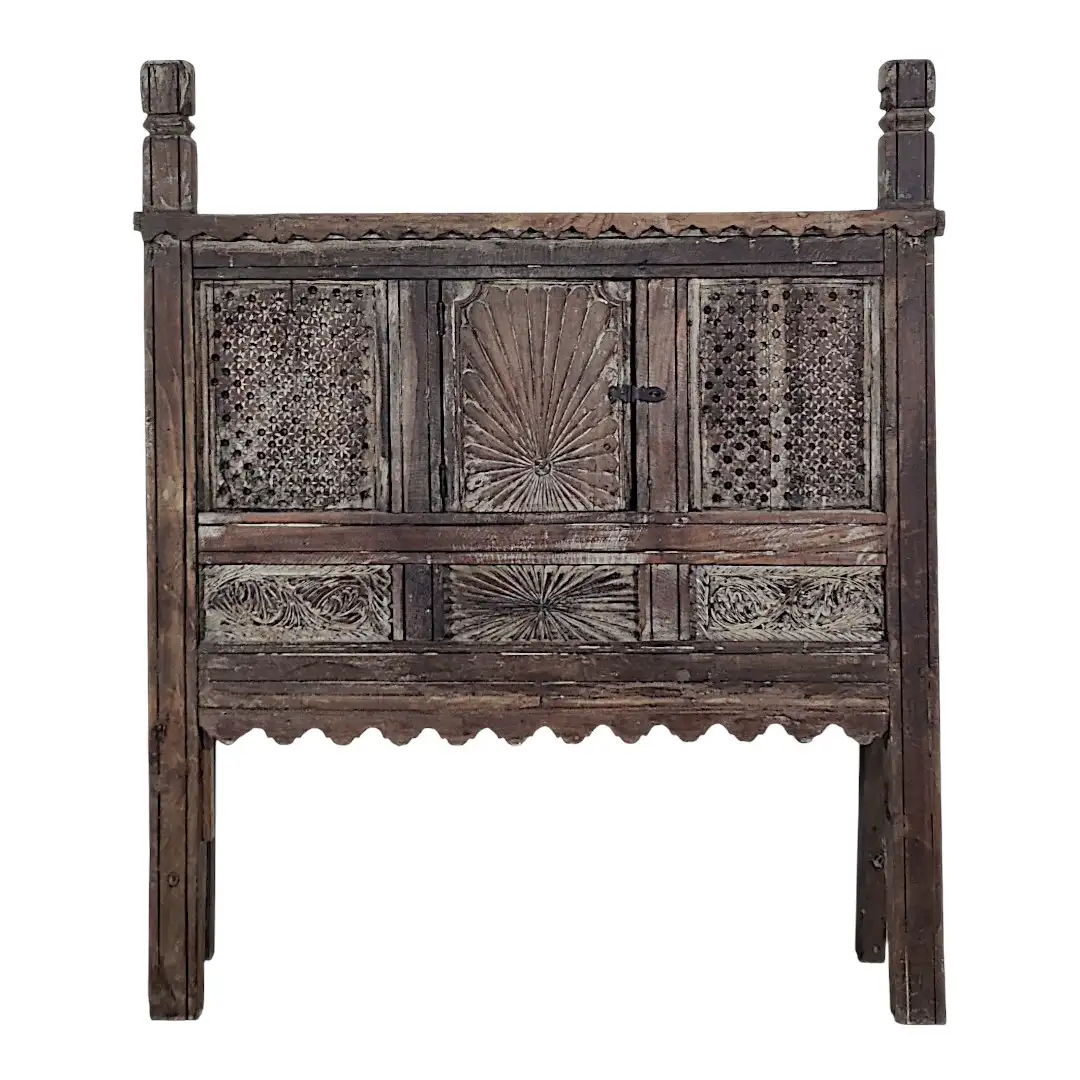 The Swat Valley Antiqued Cedar Cabinet/Console