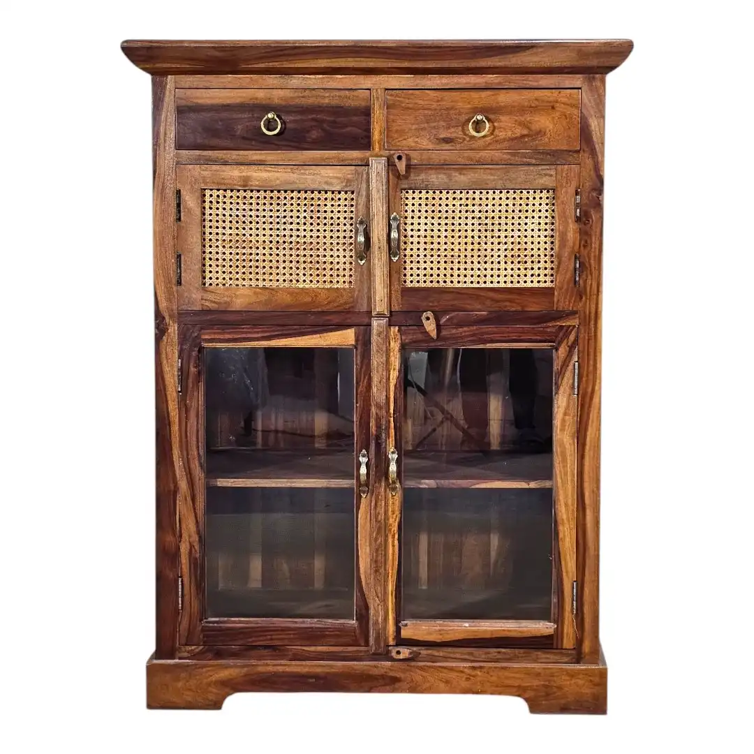 The Sheesham Heritage Rattan & Glass Atelier