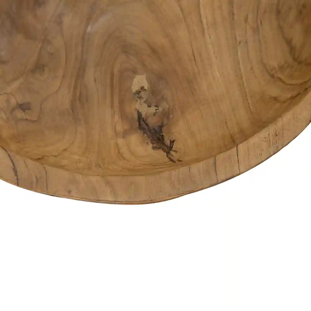 Baraka Teak Footed Bowl Set