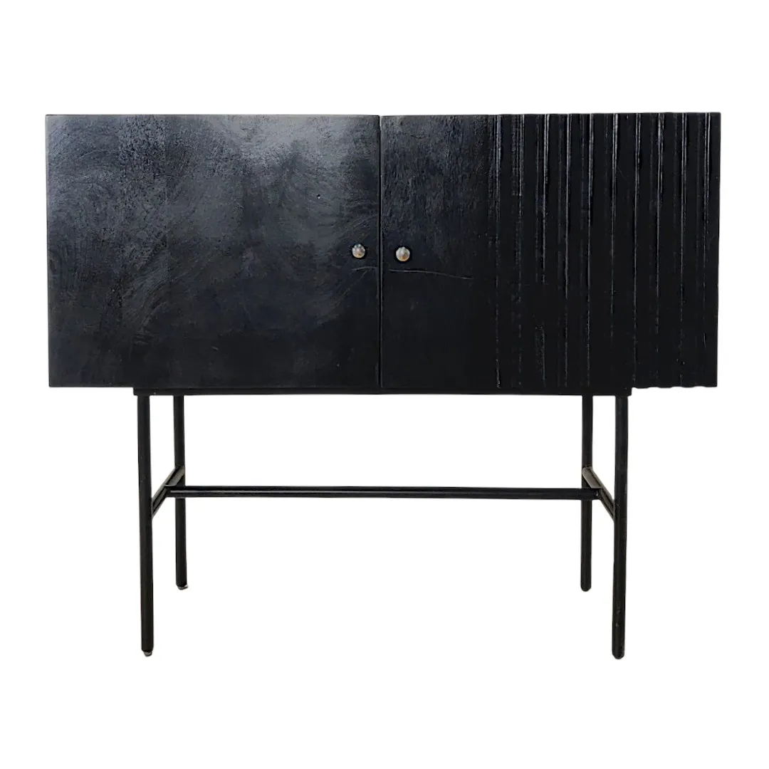The Kariga Japandi Slatted Console