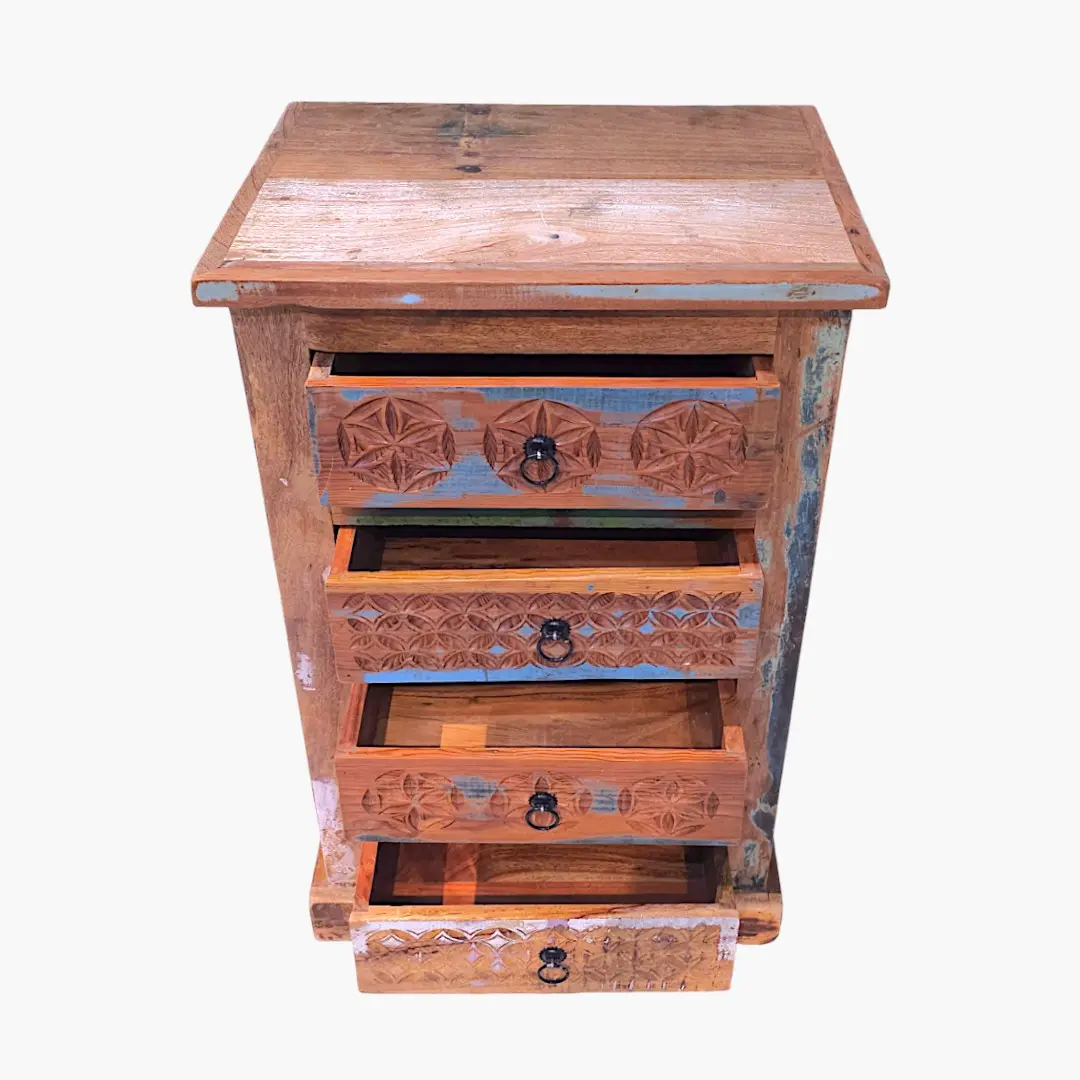 Majorelle Artisan Nightstand / كومودينو ليوان ماجوريل الحرفي