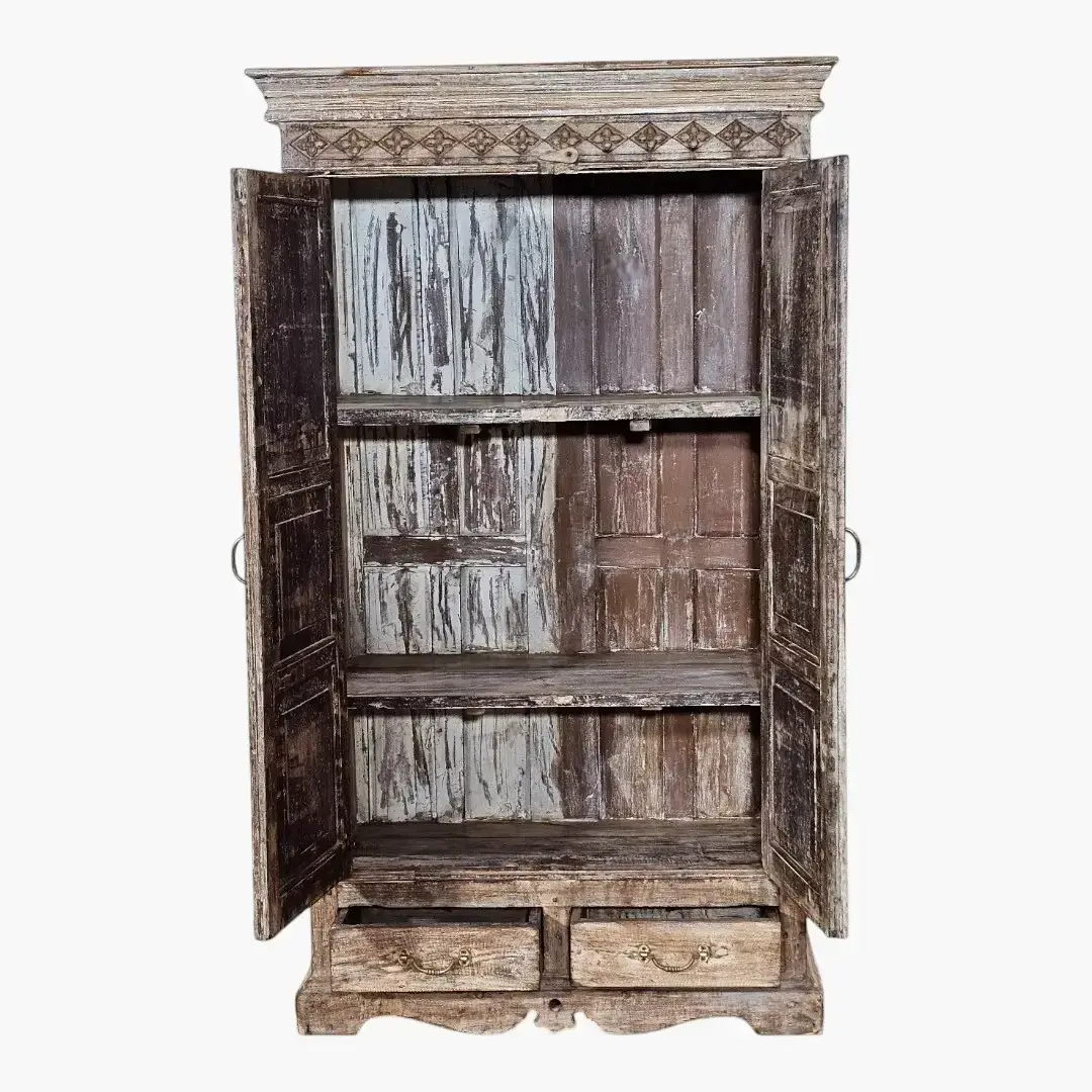 Al-Turath Rustic Mirrored Cabinet