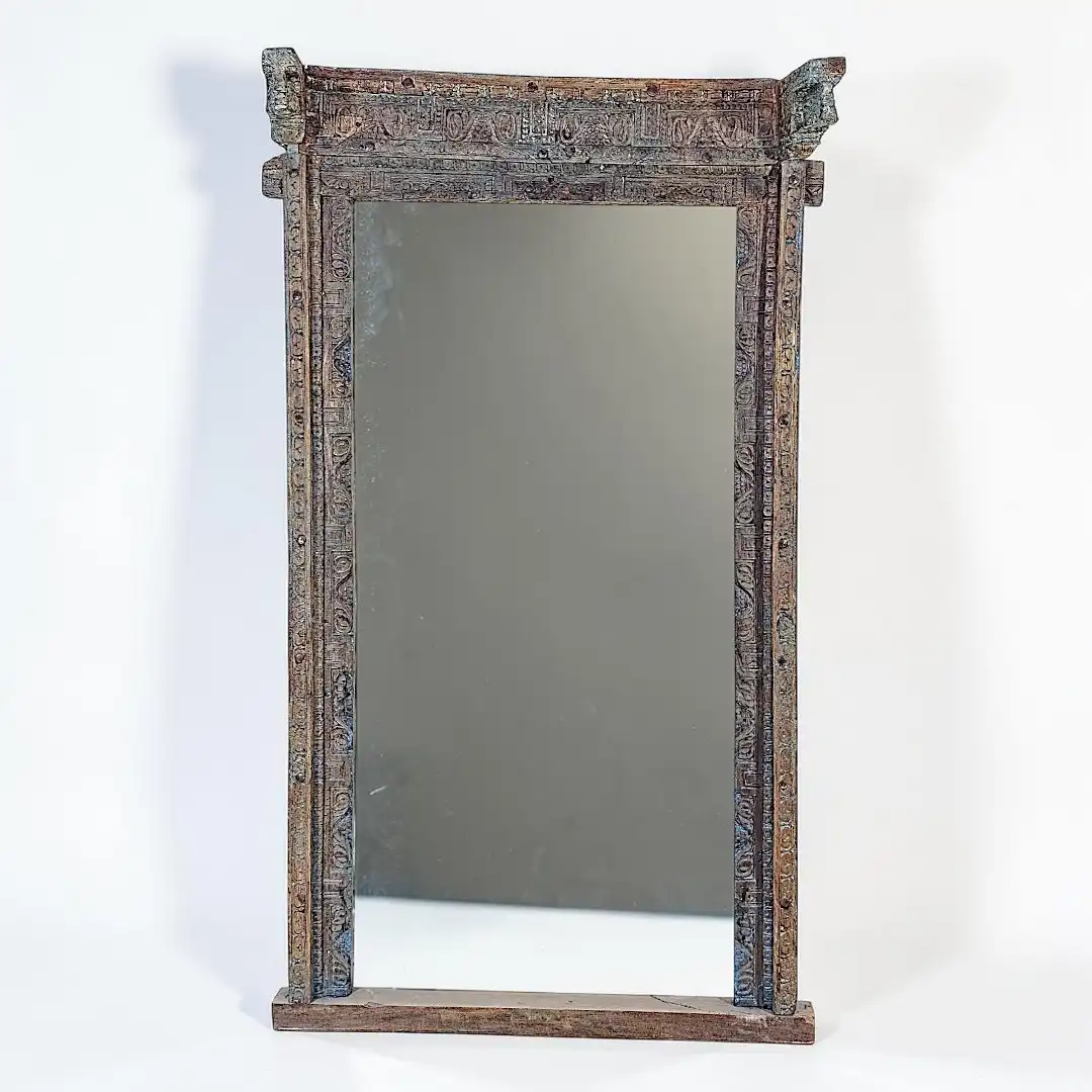 The Artisan Reclaimed Wood Floor Mirror