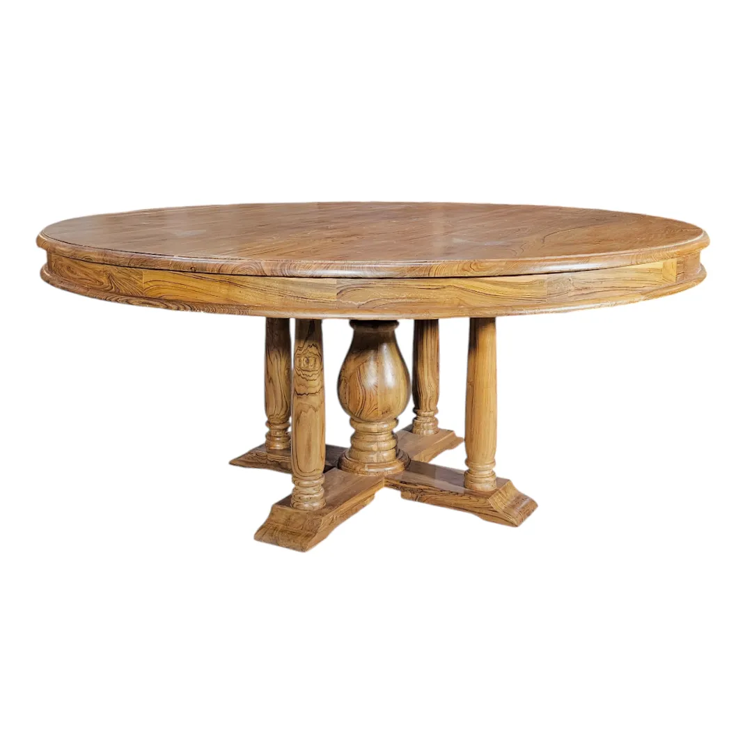 The 'Gathering' Round Teak Table