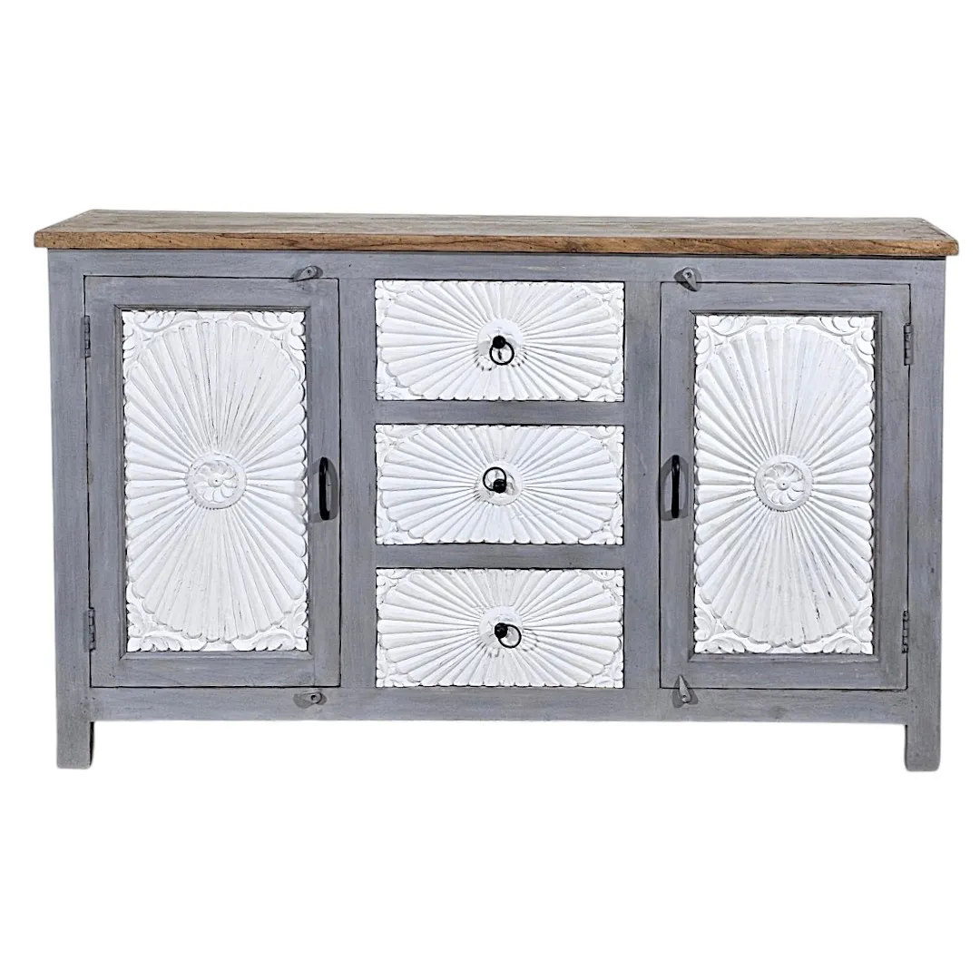 The Bahar Royal Sideboard بوفيه "بهار خراد" من خشب المانجو الصلب