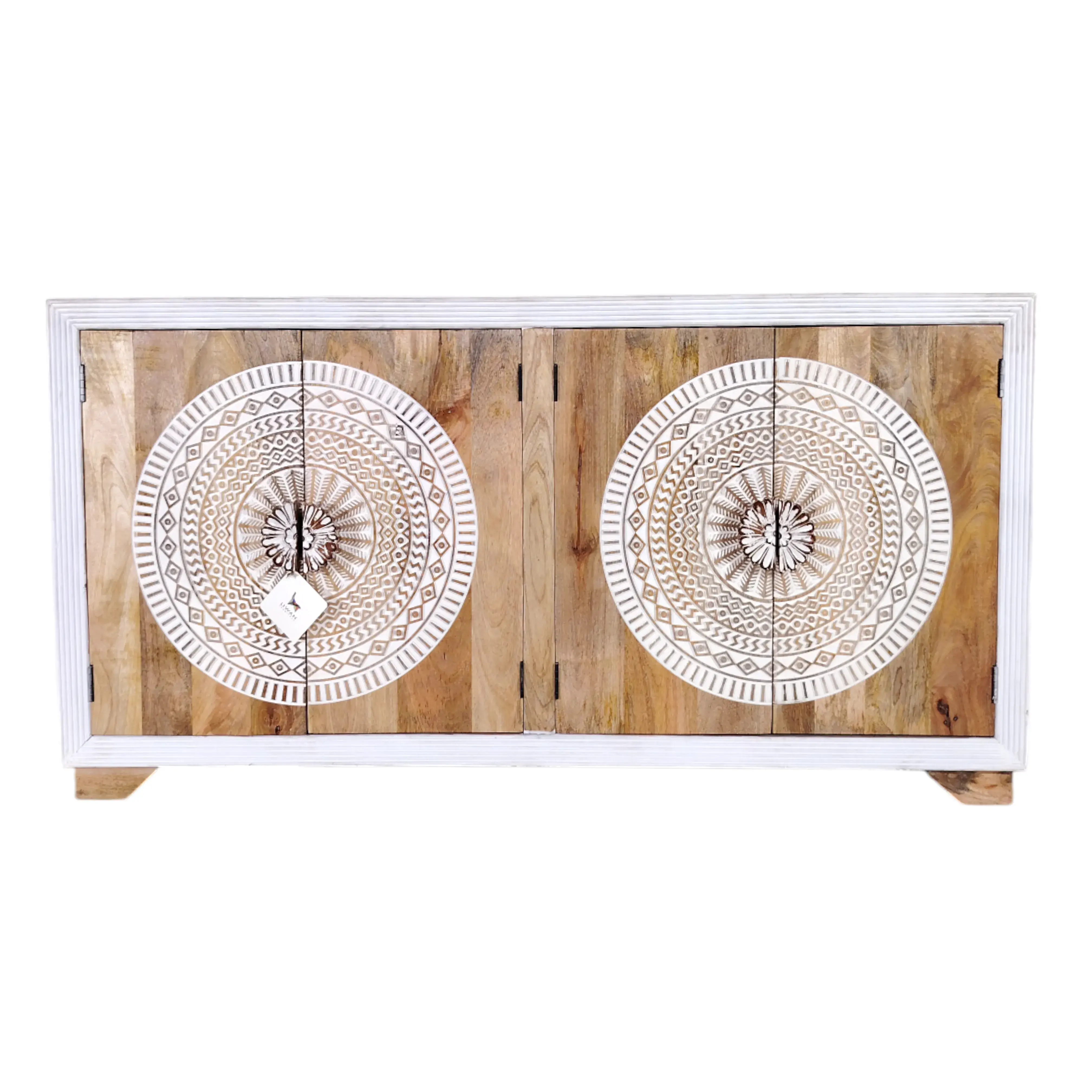 Carved Mandala Sideboard