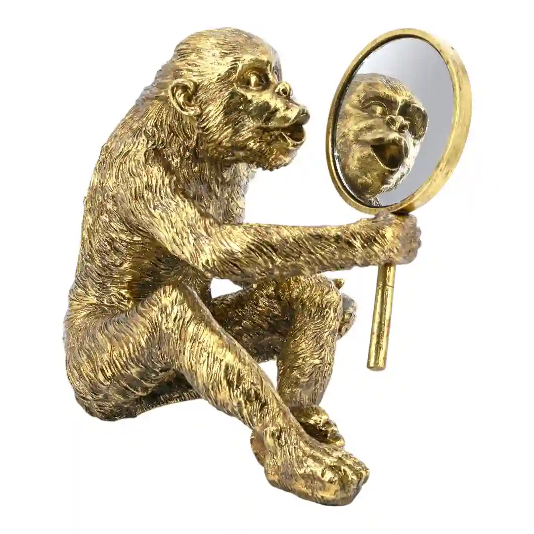 The Gilded Reflection Gibbon