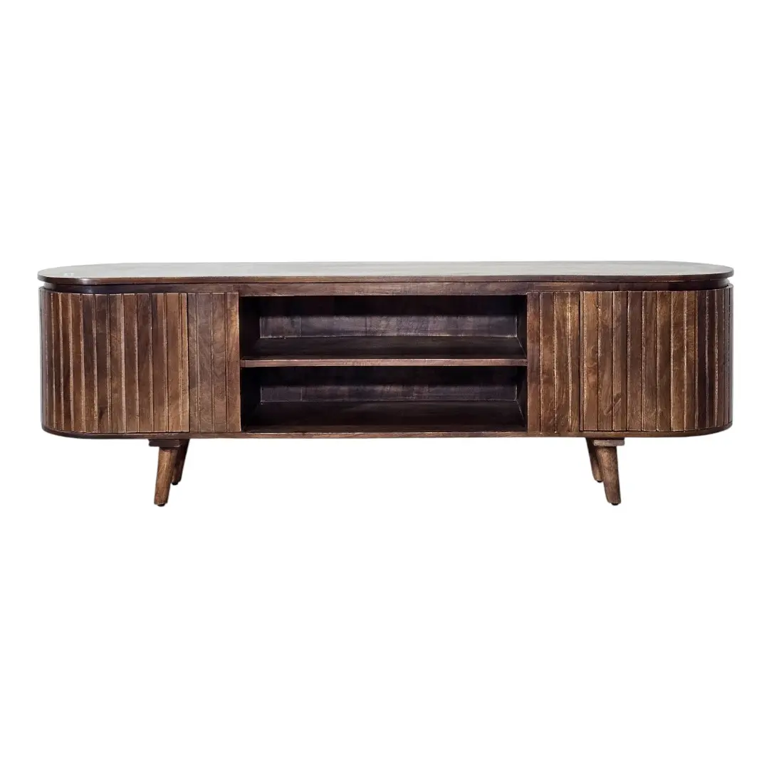 The Corinthian Fluted Media Console