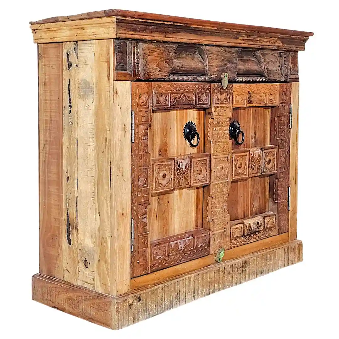 The Kacheri Reclaimed Teak Cabinet