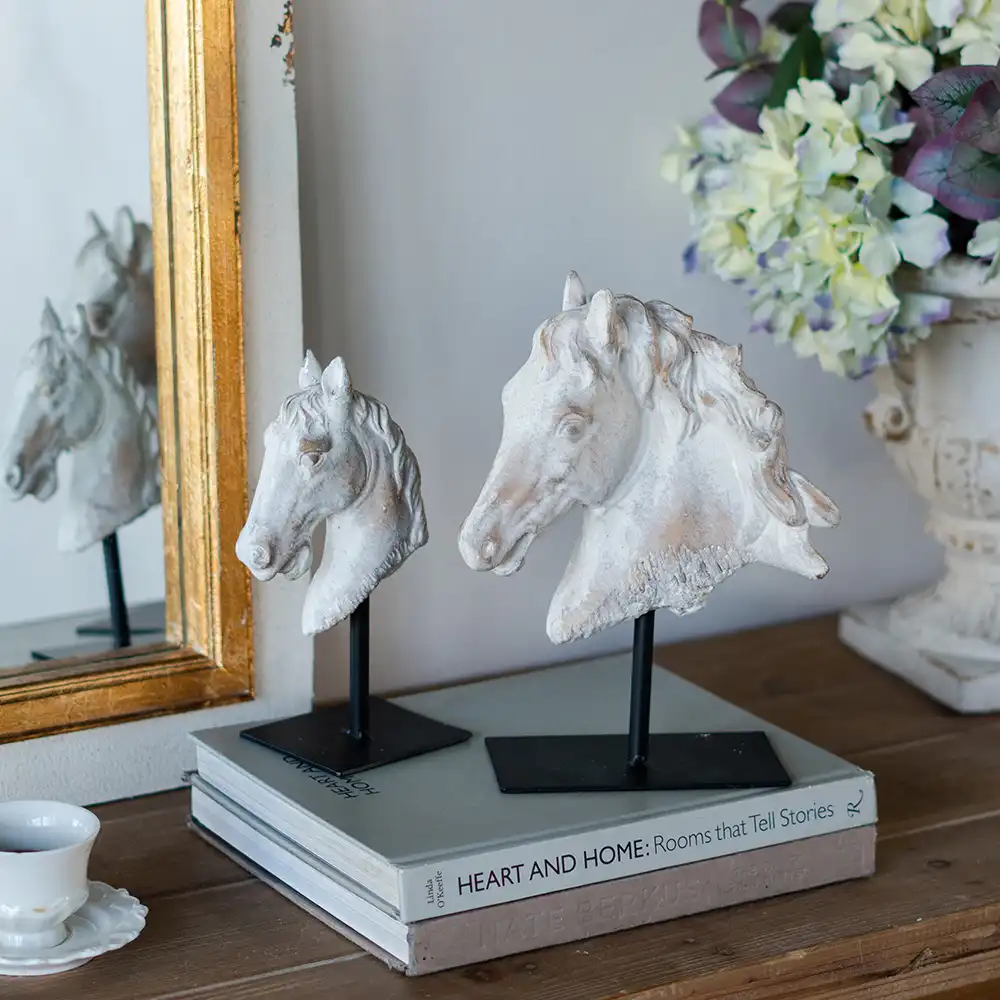 Corinthian Equine Relief Bust