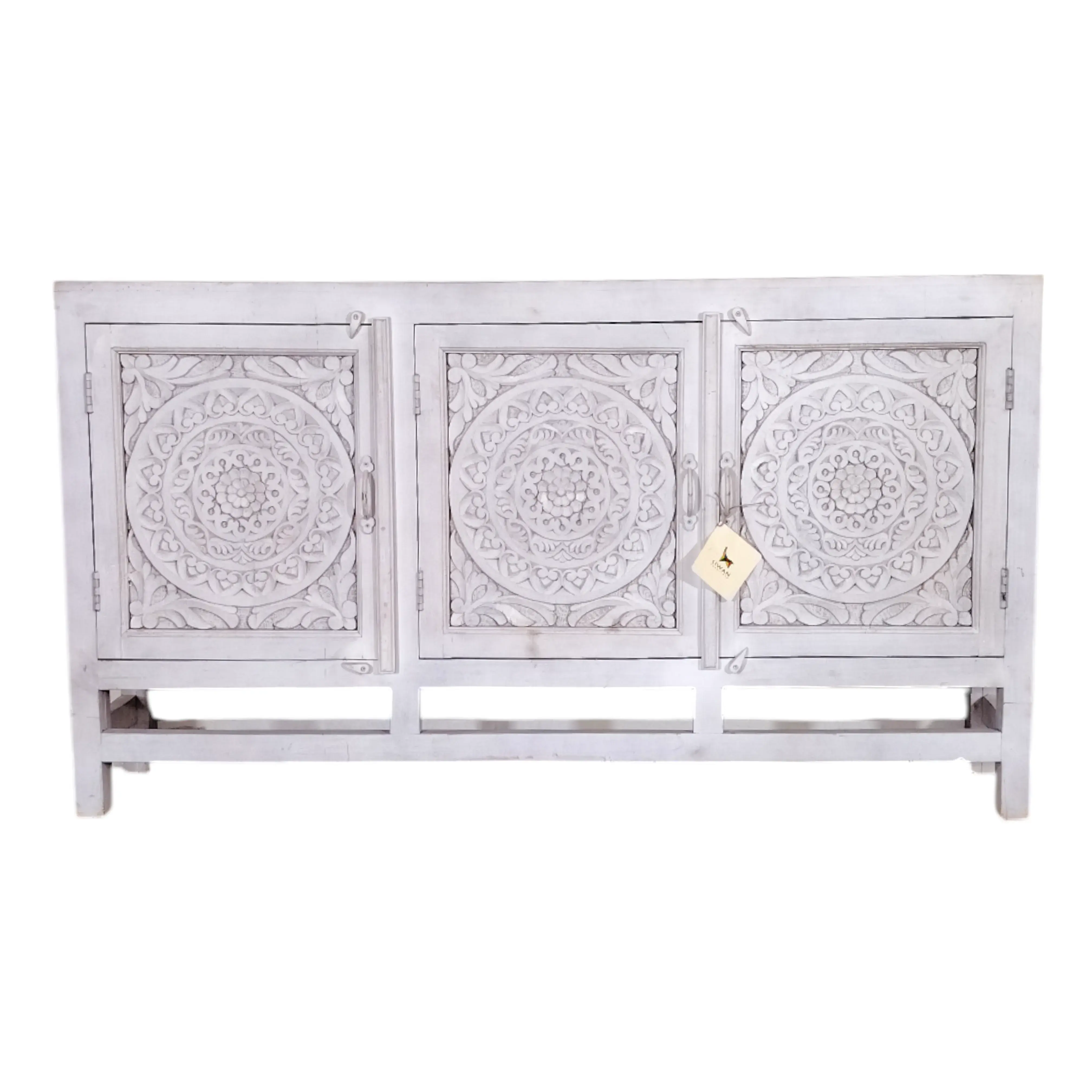 ZARA Hand-Carved Sideboard white
