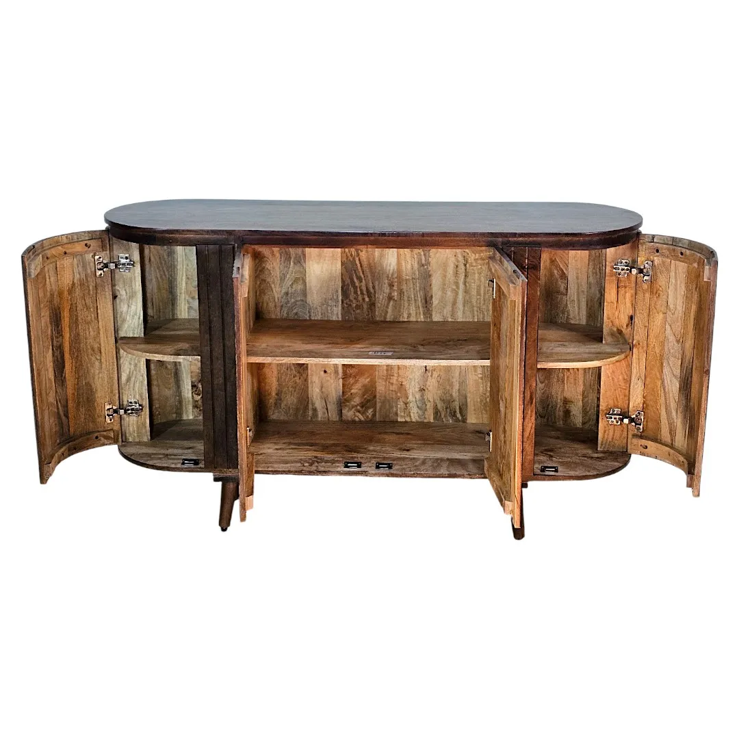 Buffet Haut Esculpido Curvo (High Curved Sculpted Sideboard)