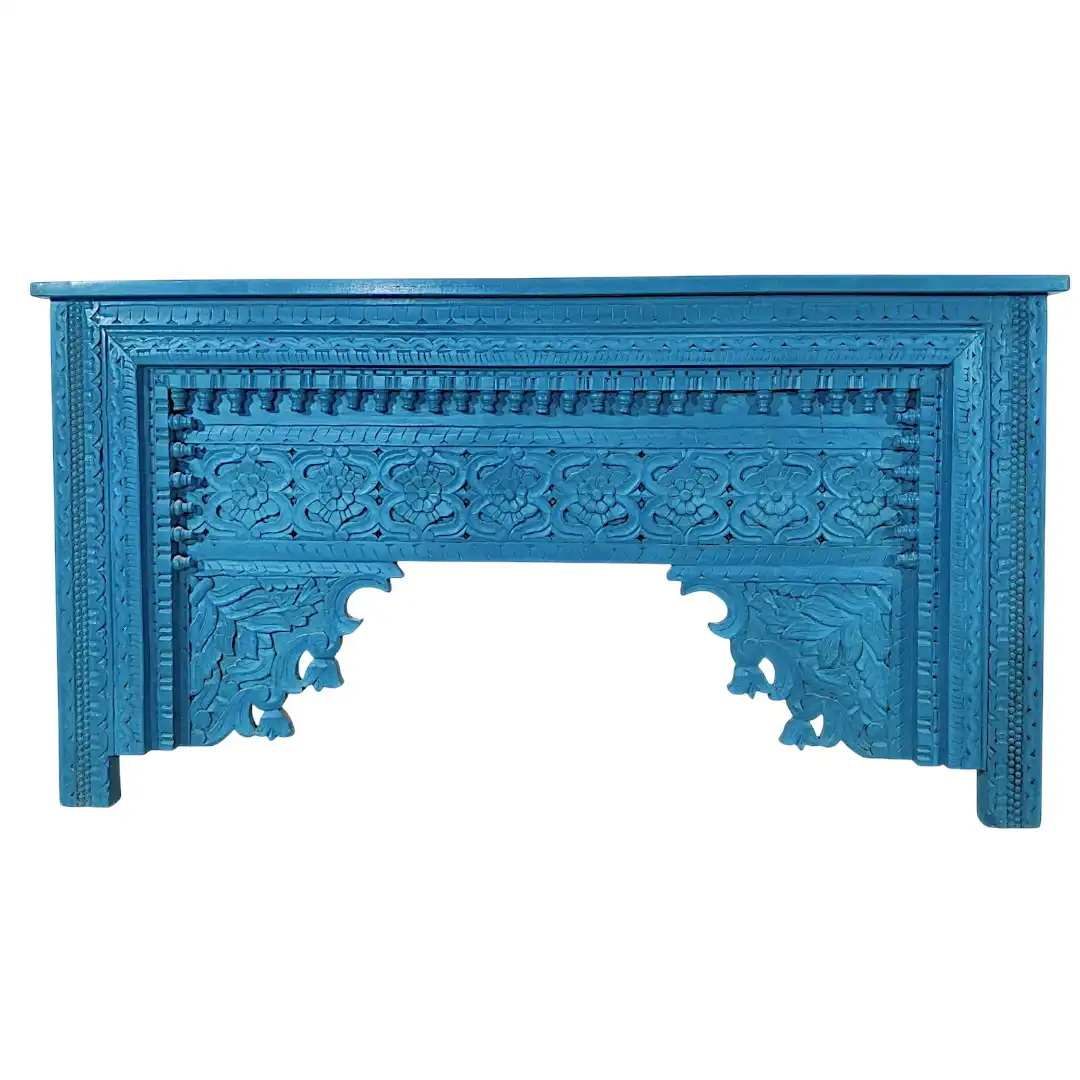 The Shiraz Azure Hand-Carved Console