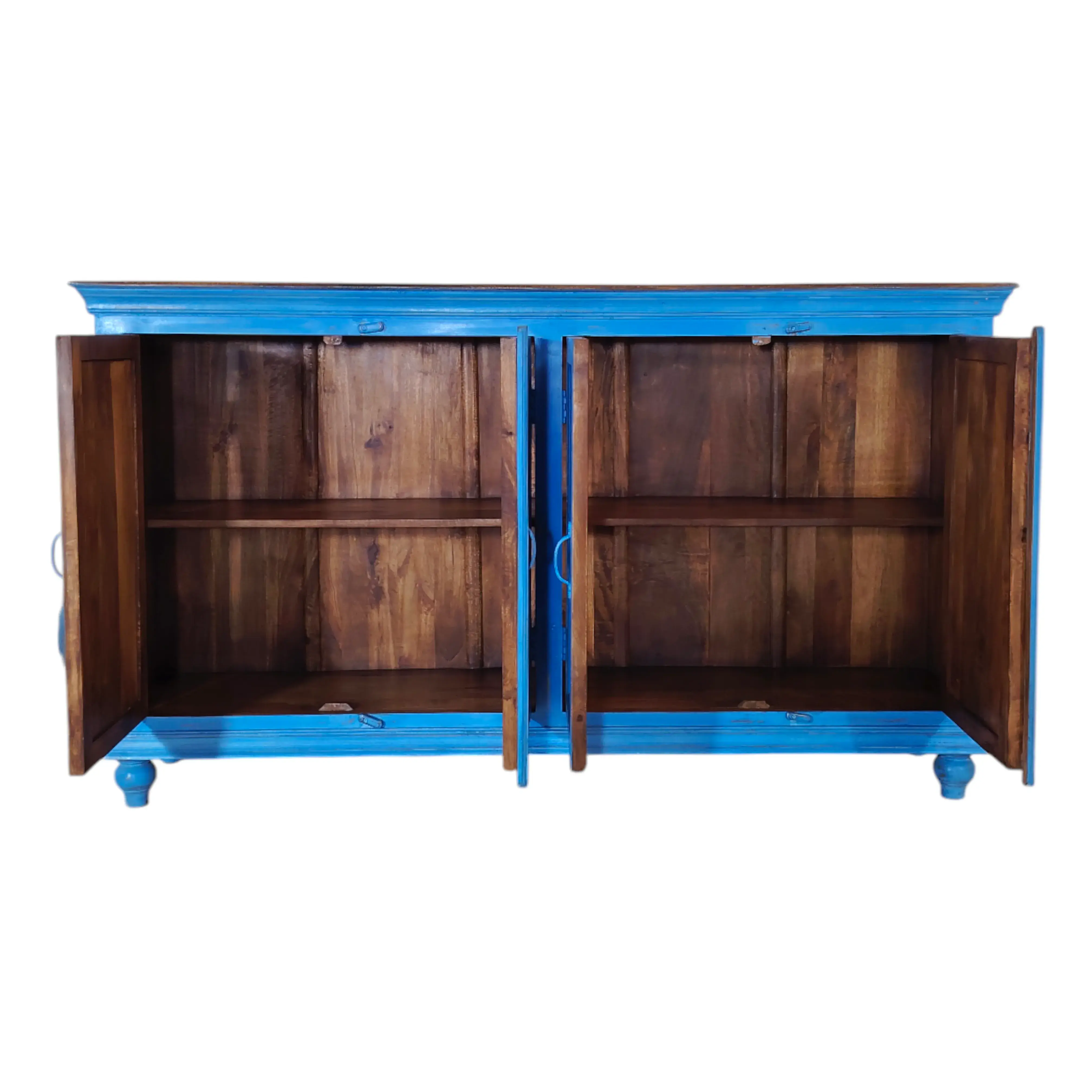 Azure Carved Sideboard