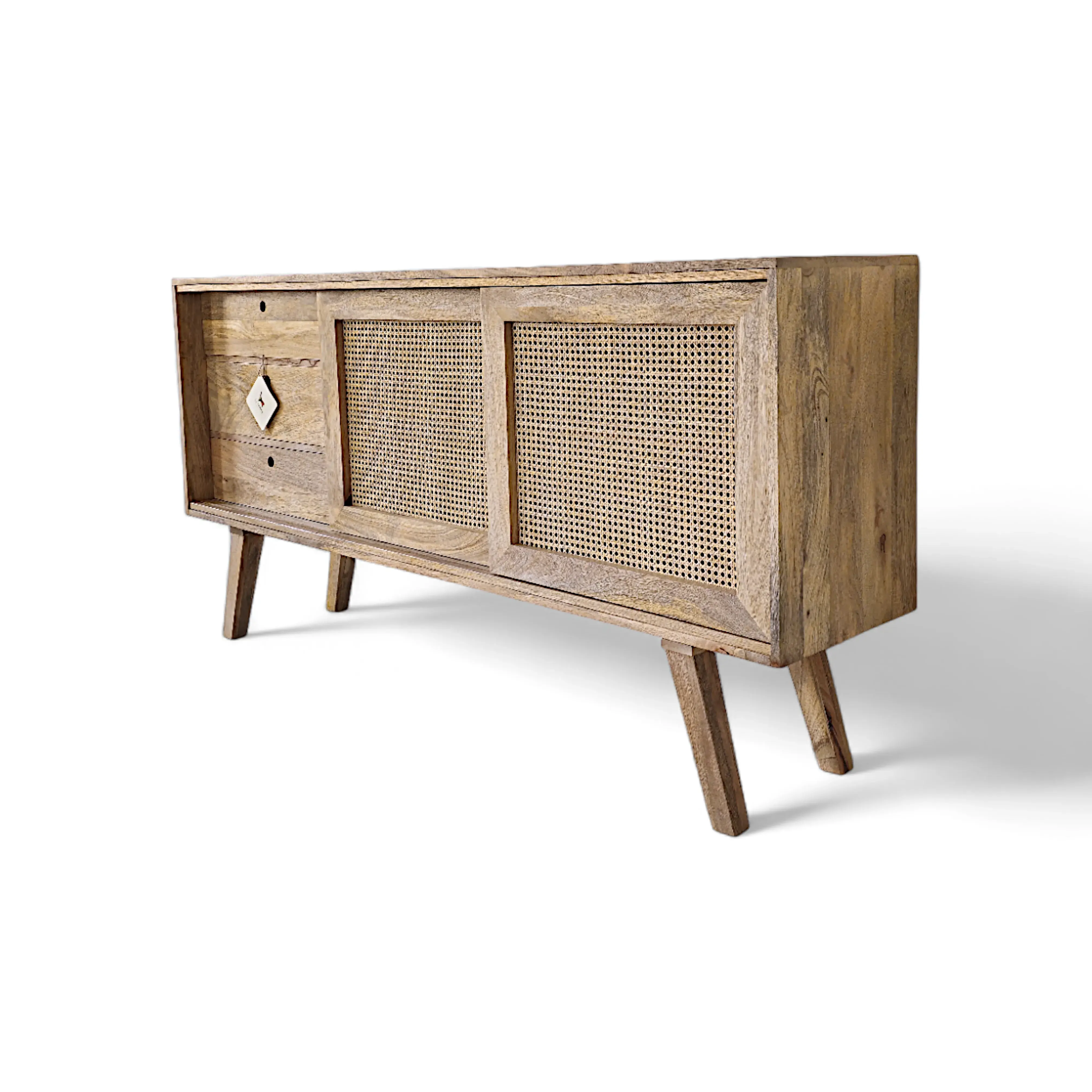 Rattan design sideboard