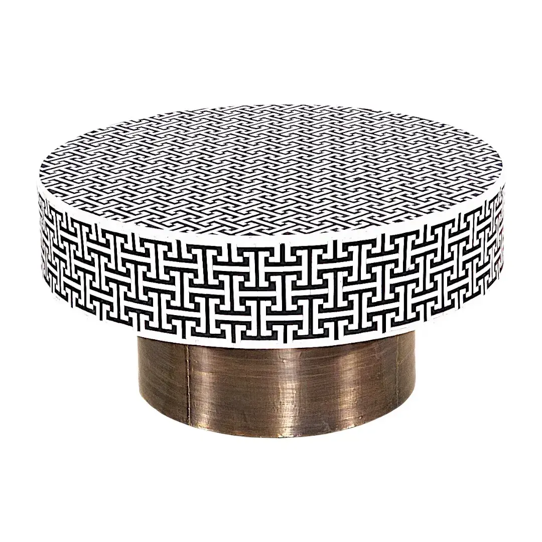 Interlocking Greek Coffee Table