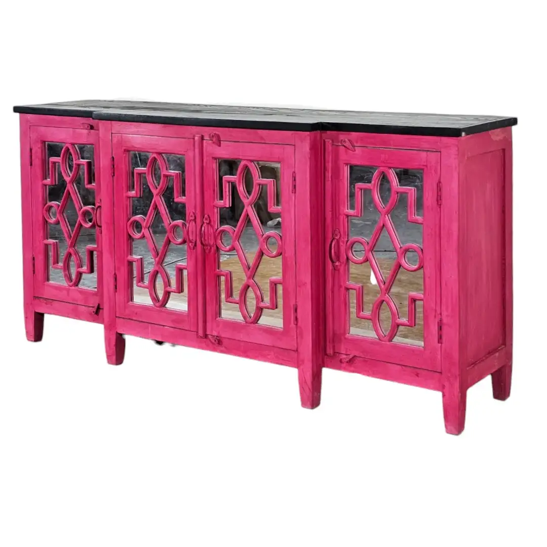 The Sheesh Mahal Geometric Credenza