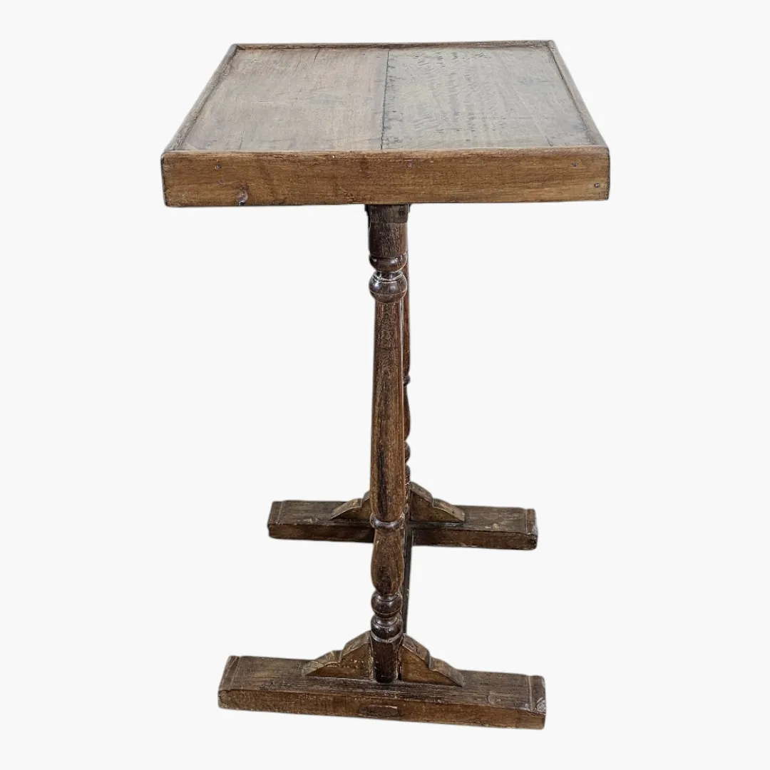 Architectural Fretwork Accent Table
